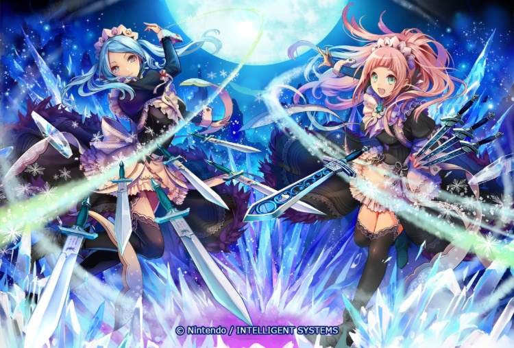 twinsoftheday's tweet photo. 🍒the twins of the day are Flora and Felicia from Fire Emblem Fates🍒 https://t.co/atBy0LydqG