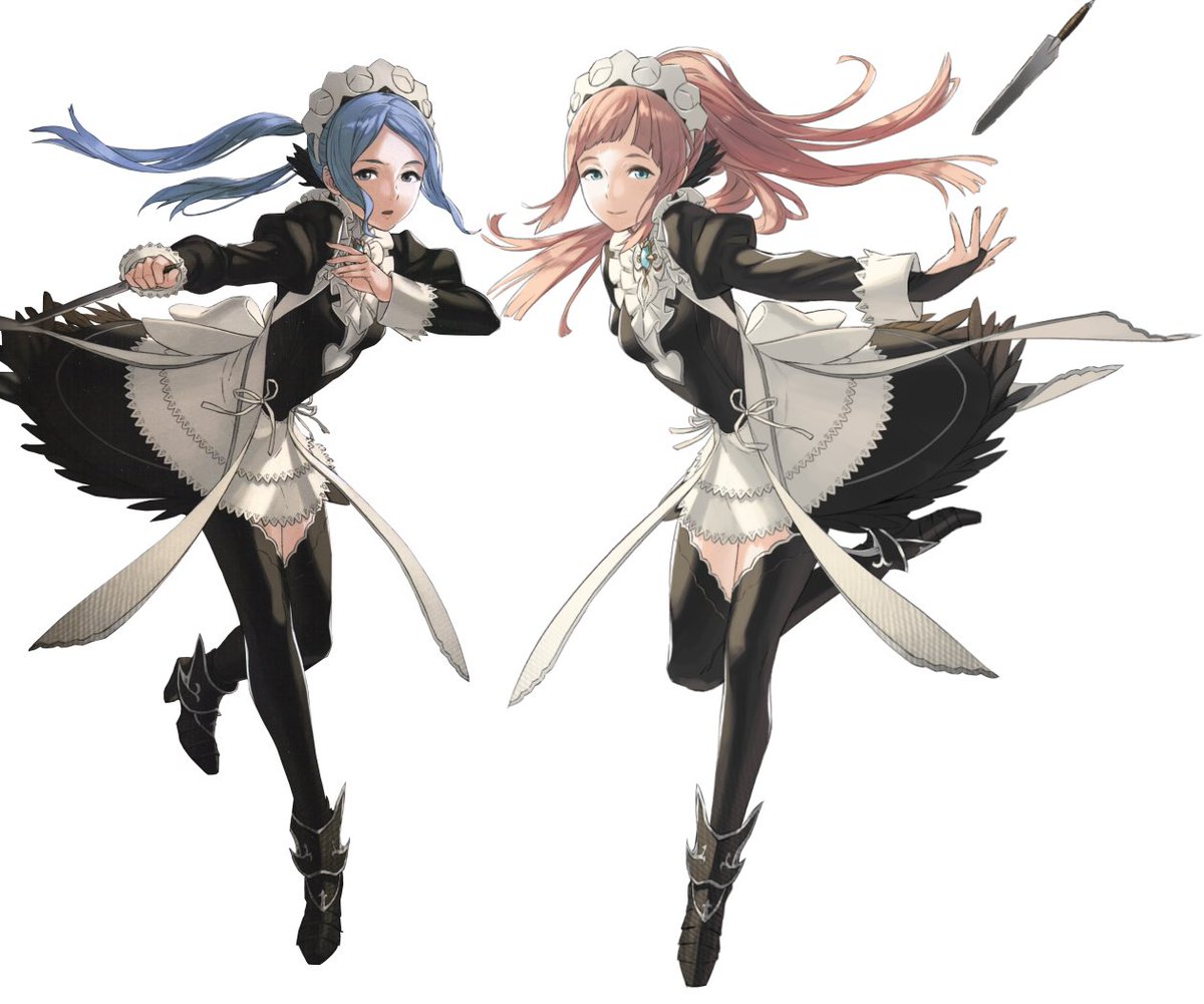 twinsoftheday's tweet photo. 🍒the twins of the day are Flora and Felicia from Fire Emblem Fates🍒 https://t.co/atBy0LydqG