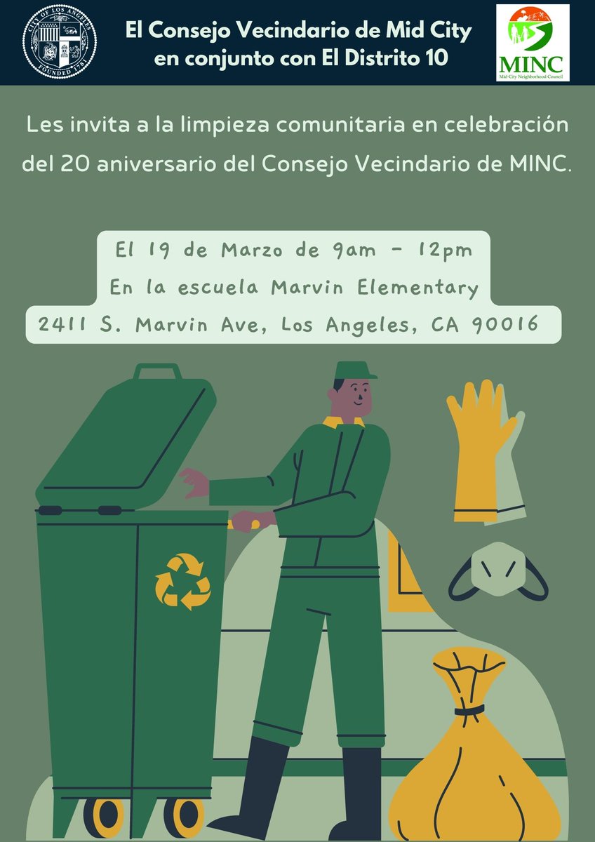 Mid-City Neighborhood Council (MINC) tweet media