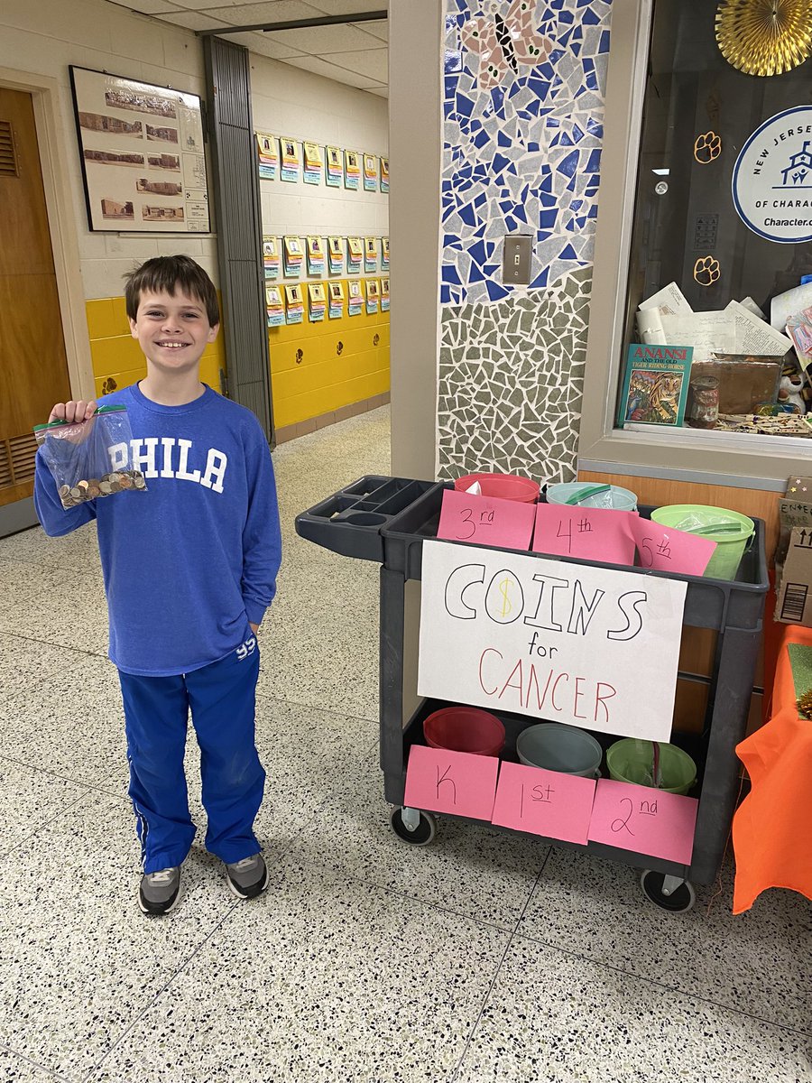 Keenan_Paine's tweet photo. Thank you to all of our students who have donated this week! #coinsforcancer #comingtogetherforukraine @TPaineIES https://t.co/7jQvLL7KEK