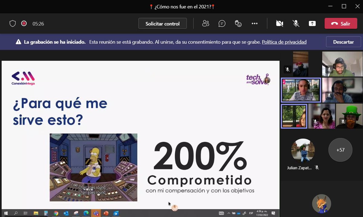 techandsolve's tweet photo. Conectados todos los #Solvers🤓 conociendo como nos fue en el 2021
gracias Solvers por asistir y compartir sus preguntas👏
#ConectadosConTech #SomosTech
#VamosXLaMega #FamiliaTech #CulturaTech https://t.co/jBBbKHMzV8