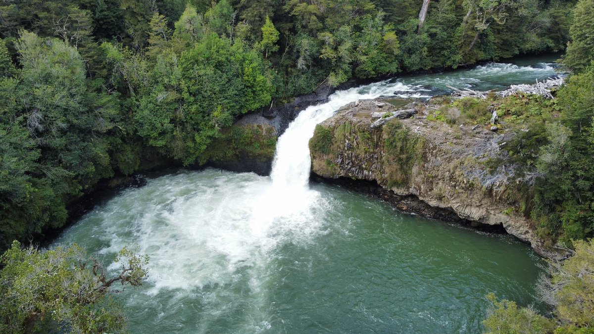 Salto del Indio en el Parque Nacional Puyehue