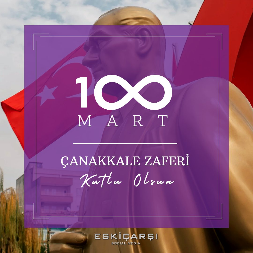 18 mart Çanakkale Zaferi kutlu olsun!