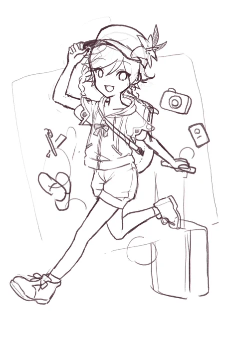 旅行ウェンティ!描きたい! 