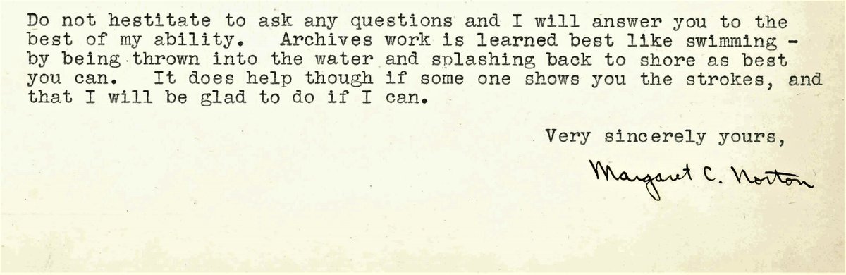 From the archive of archivists past... #archives #recordsmanagement