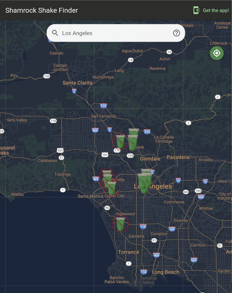 deekware's tweet photo. @MonicaLewinsky Hi Monica! Looks like some people have been finding them in the LA area, check out https://t.co/iSt8c17hTV for the one nearest you! https://t.co/Este1cDyh1