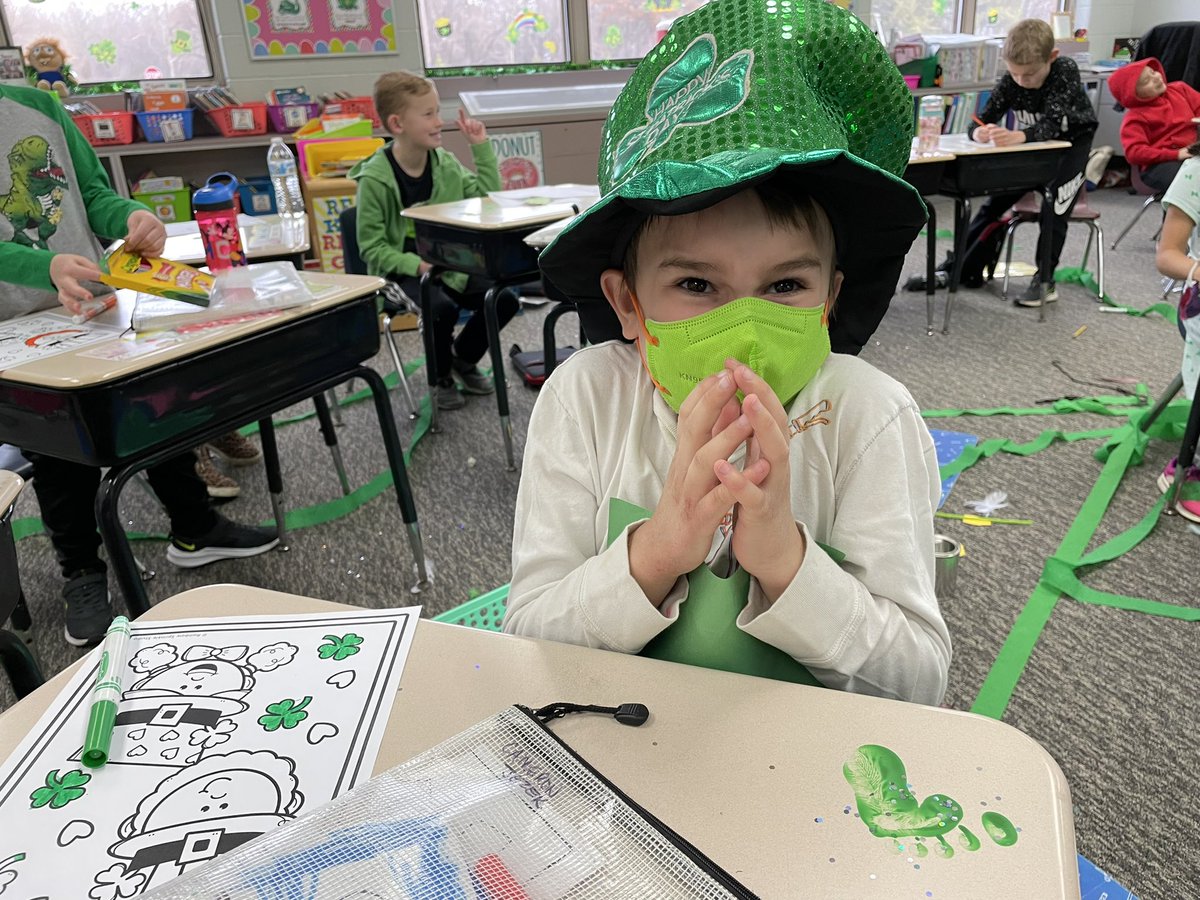 UH OH! Our traps didn’t work and a sneaky leprechaun came in and messed up our classroom!🍀🤭