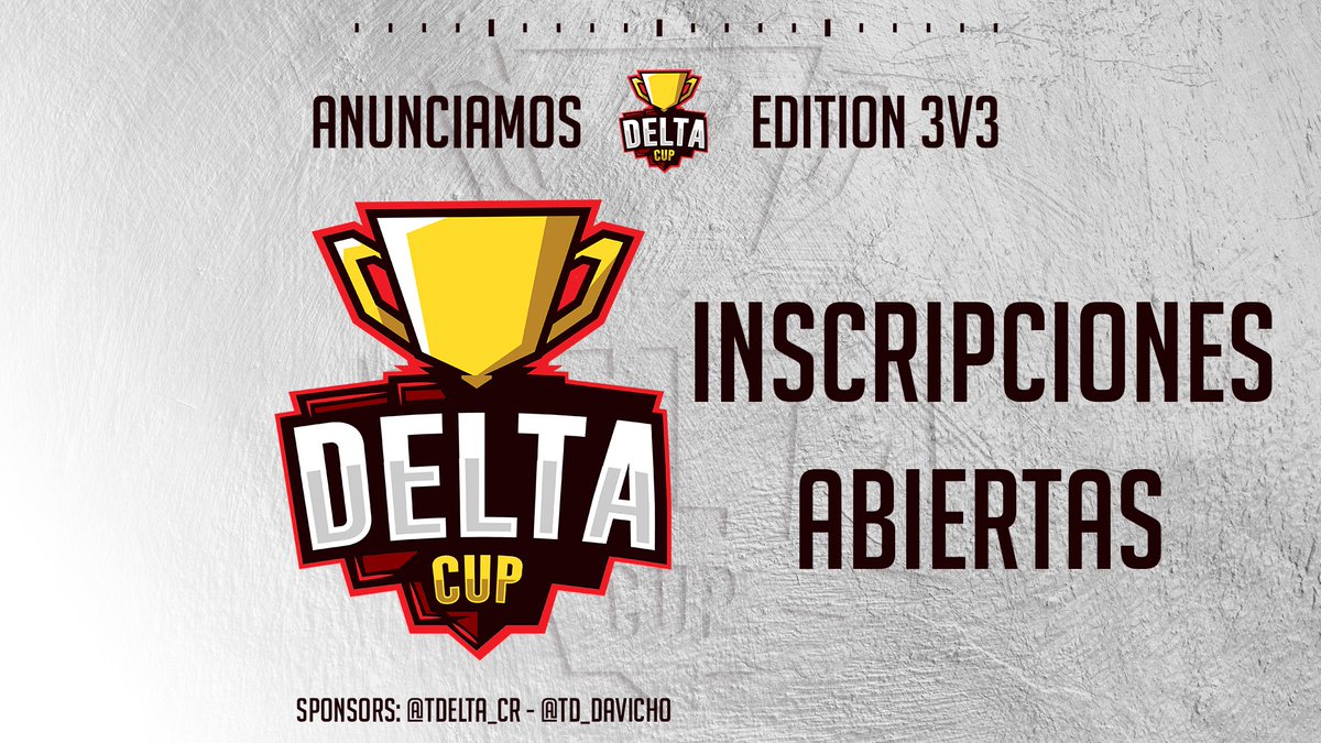 🥁Presentación #ClashRoyale 3v3 

ᵗᵉᵃᵐ Tahuantinsuyo eSports

🐦 <a href="/AdrixxCr/">Adrian</a>
🐦 <a href="/TemisT_CR/">T E M I S T⚡</a>
🐦 <a href="/NinnosCR/">Ninnos™ 🇦🇷</a>

GL 🤞🤞

#DeltaCup