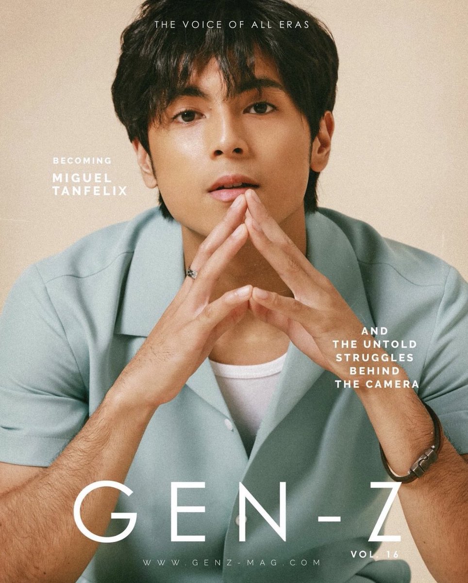 miguel4real_'s tweet photo. More gorgeous photos of @MiguelTanfelix_  on the cover story of GenZ Magazine Singapore this March. 🥰😍💚Read the story here: https://t.co/r8mgxr7LRs
#MiguelTanfelix
#SteveArmstrong
#VoltesVLegacy https://t.co/X2TwVpP3oC
