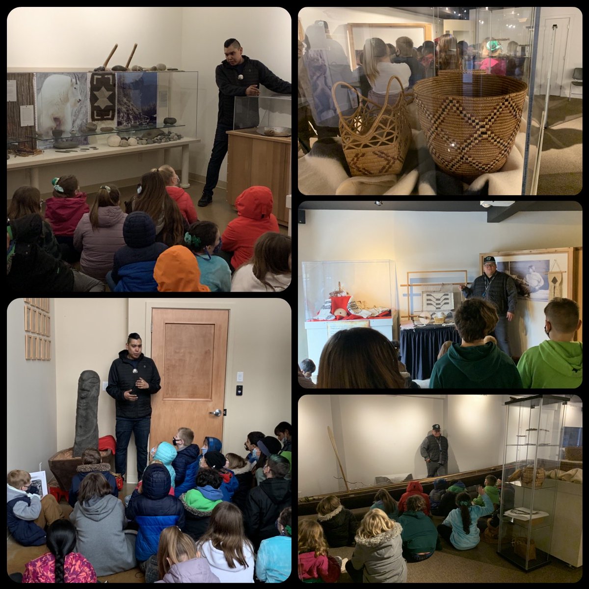 Excited to have our Longhouse Extension Program happening once again Our students had fantastic questions to help build on their understanding of Indigenous ways of knowing and being #sd33learns #HumanSocialsd33