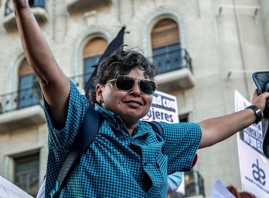 ConurbaDiversxs's tweet photo. ¡¡#HIGUI FUE ABSUELTA!!
¡Celebramos el veredicto del Tribunal de San Martín que absolvió a Higui! Es una histórica victoria de la lucha organizada, y de la fortaleza de Higui después de pasar por tanto hostigamiento y violencia. https://t.co/qJkPVCNqyz