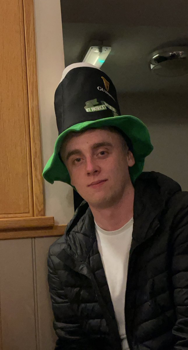 JackCleary2620's tweet photo. Just a boy with a St.Patrick’s day dream… https://t.co/fHoI989Nhc