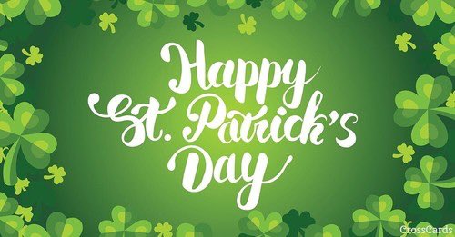 From one #irishgirl to another #Irishman <a href="/pkpickle/">Patrick Kinney</a> Happy #StPatricksDay my friend. #luckoftheirish