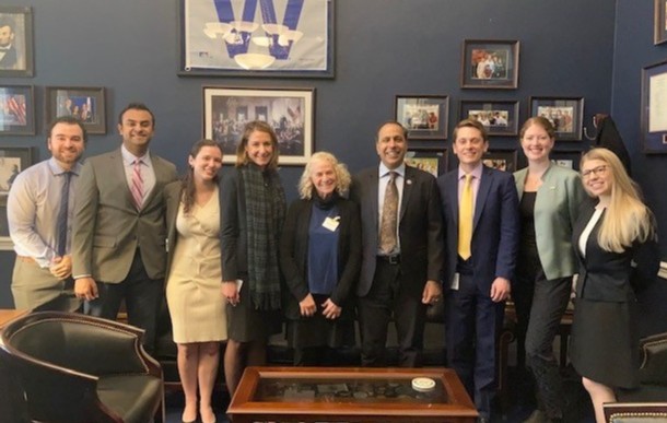 CongressmanRaja's tweet photo. It was great that my Tapestry of staff and I were able to meet Carole King this week! https://t.co/KUCkO1xe4o