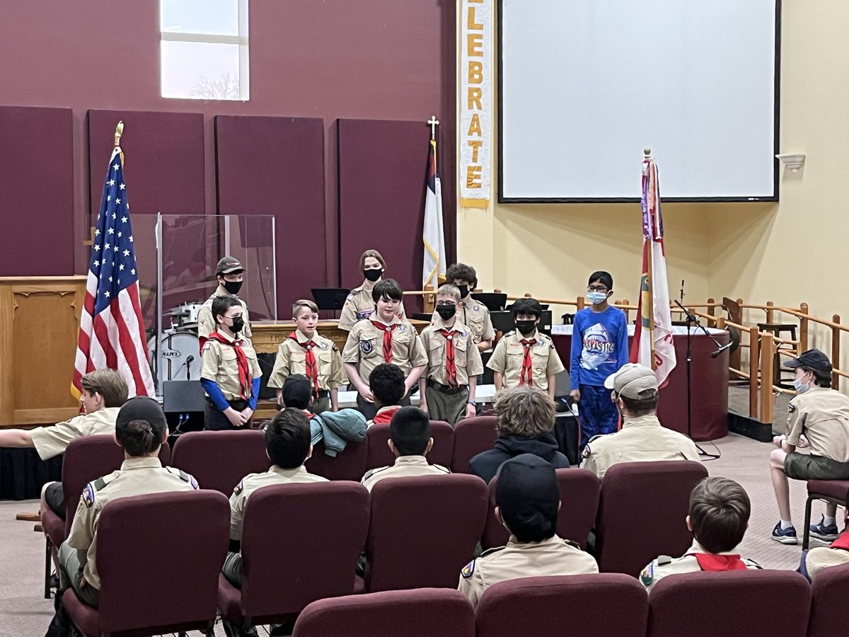 BSATroop57's tweet photo. Six more new #Scouts joined @boyscouts Troop 57 on Tuesday, bringing our total of new #Warriors up to eight! This weekend is our #WarriorBasic Campout where we teach our newest members basic #Scouting skills @TFC_BSA https://t.co/YV6HHEPFkL