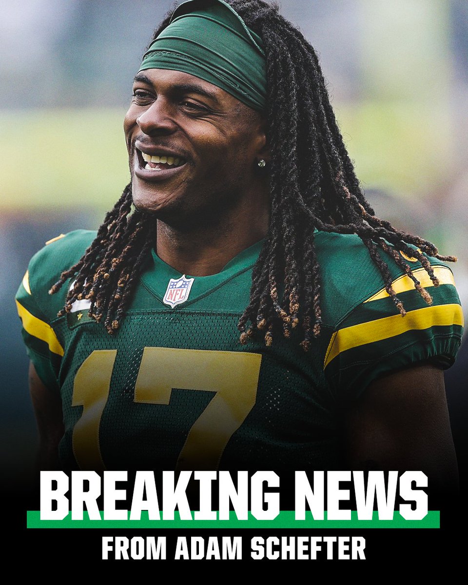 espn's tweet image. Breaking: The Packers are trading WR Davante Adams to the Raiders for two prime 2022 picks, league sources told @AdamSchefter.