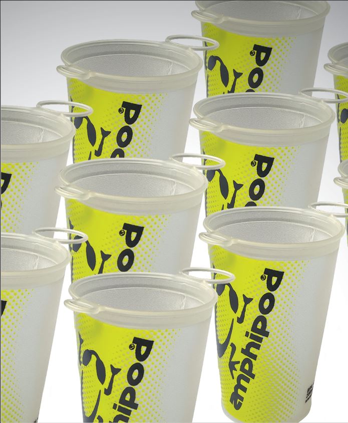 Run, drink, stash, repeat! The new 7 oz. Day-Of-Race Soft Cup is the perfect addition to your race day essentials.

#amphipodrunning