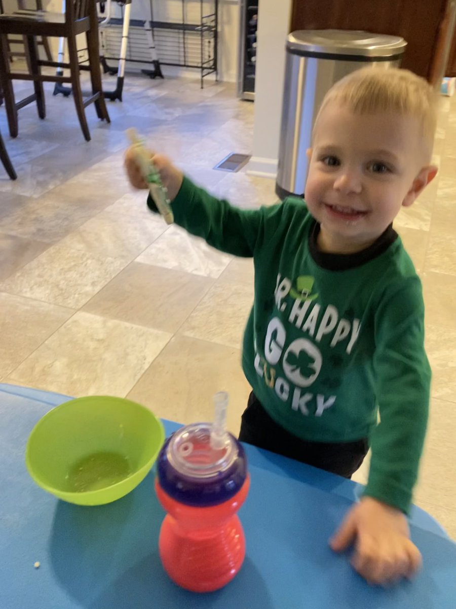mrs_langman's tweet photo. @MontourHSNurse @InteractMontour Thanks for the Leprechaun treats ☘️☘️☘️ https://t.co/PazDLEIuOE