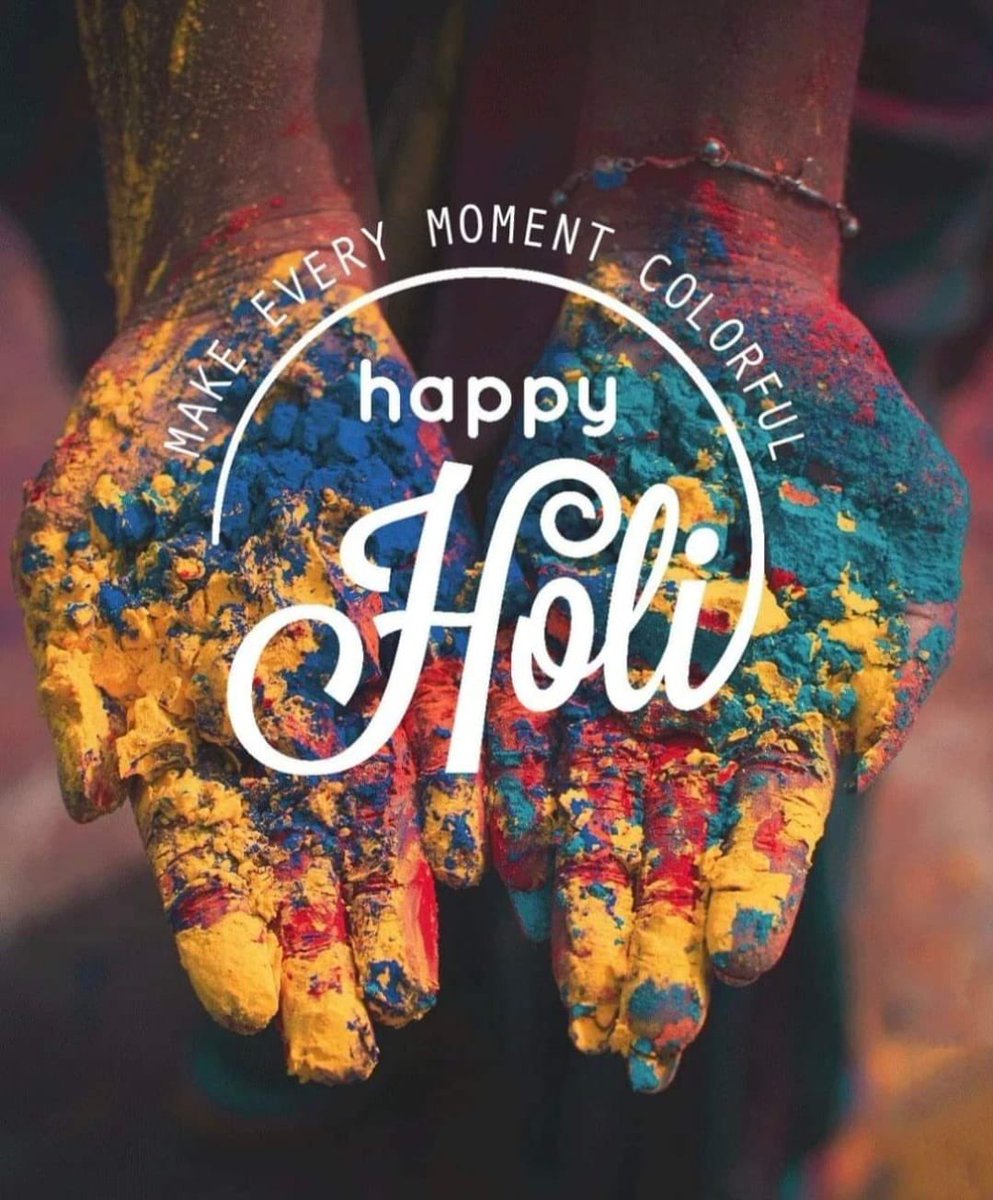 3107varun's tweet photo. Holi is the festival of colors. Let this festival burn all the negativity and bring all the positivity and happiness in their life. May you celebrate infinite numbers of Holi together. 

#HappyHoli https://t.co/8Jf1s3vdw8