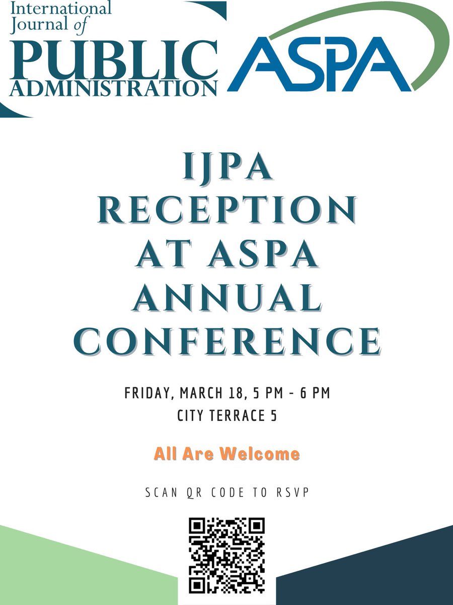 AspaScpa's tweet photo. Welcome to join us!

The IJPA Reception will be held on Friday, March 18, 5:00 PM - 6: 00 PM in City Terrace 5

The SCPA Business Meeting will be held on Sunday, March 20, 5:00 PM - 6: 00 PM in City Terrace 5

@ijpa2022 @ASPANational @alfredmwu @Elaine_Yi_Lu https://t.co/7wE92xiubp