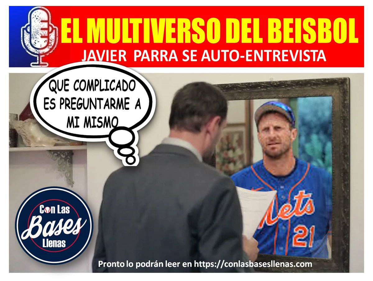 Ulisopolis's tweet photo. @javierparrac_  entrevista a @Max_Scherzer 
@javierparrac_  interviews @Max_Scherzer 

@LosMets @Mets https://t.co/YHqCHJdbay