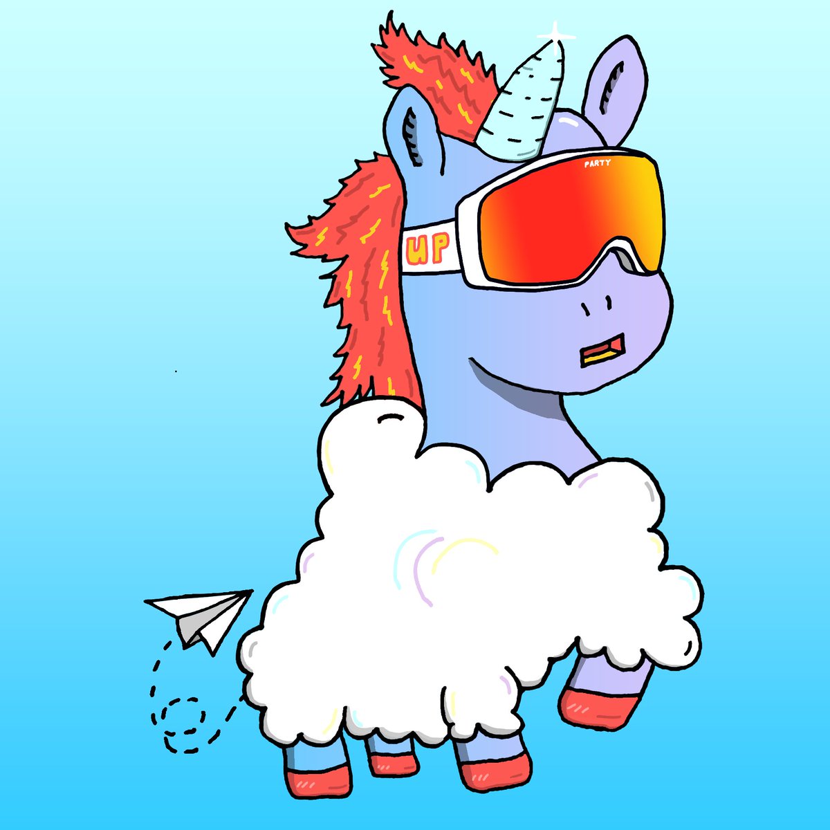 Fresh off the slopes, your first party guest has arrived 🎉 

Invite your friends for some après ski 

I have a feeling there will be benefits for those who are fashionably early 😉

#NFTReveal #NFTArt #NFTDrop