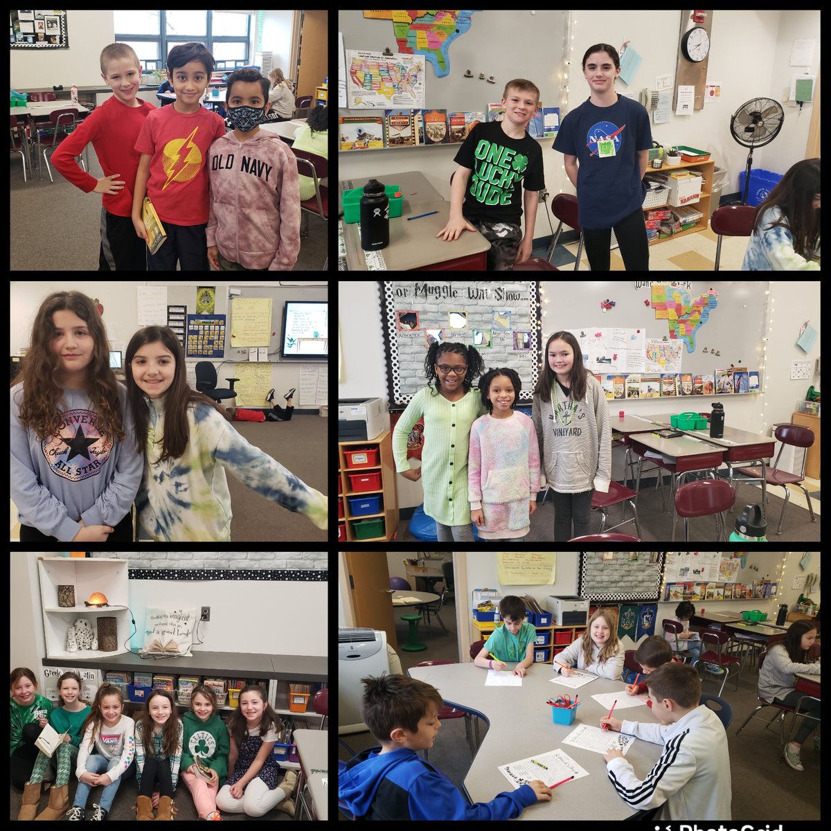 Lucky to be their teacher! ☘