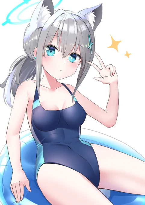 しろこ水着
#ブルアカ 