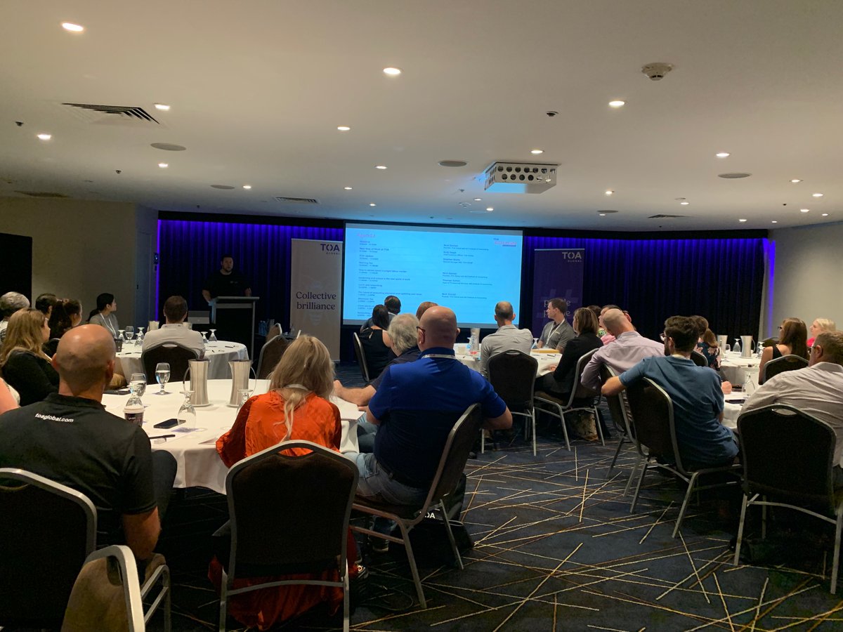 PracProtect's tweet photo. We're at the @TOAGlobal #TOARoadshow in Brisbane today! Featuring Kelly Segat, @NickQSinclair and Stephen Watts.

It's shaping up to be an awesome day full of industry insights and education. If you’re attending make sure to drop by and say hi!

#Accountants #CloudAccounting https://t.co/qKoaZtaKkC
