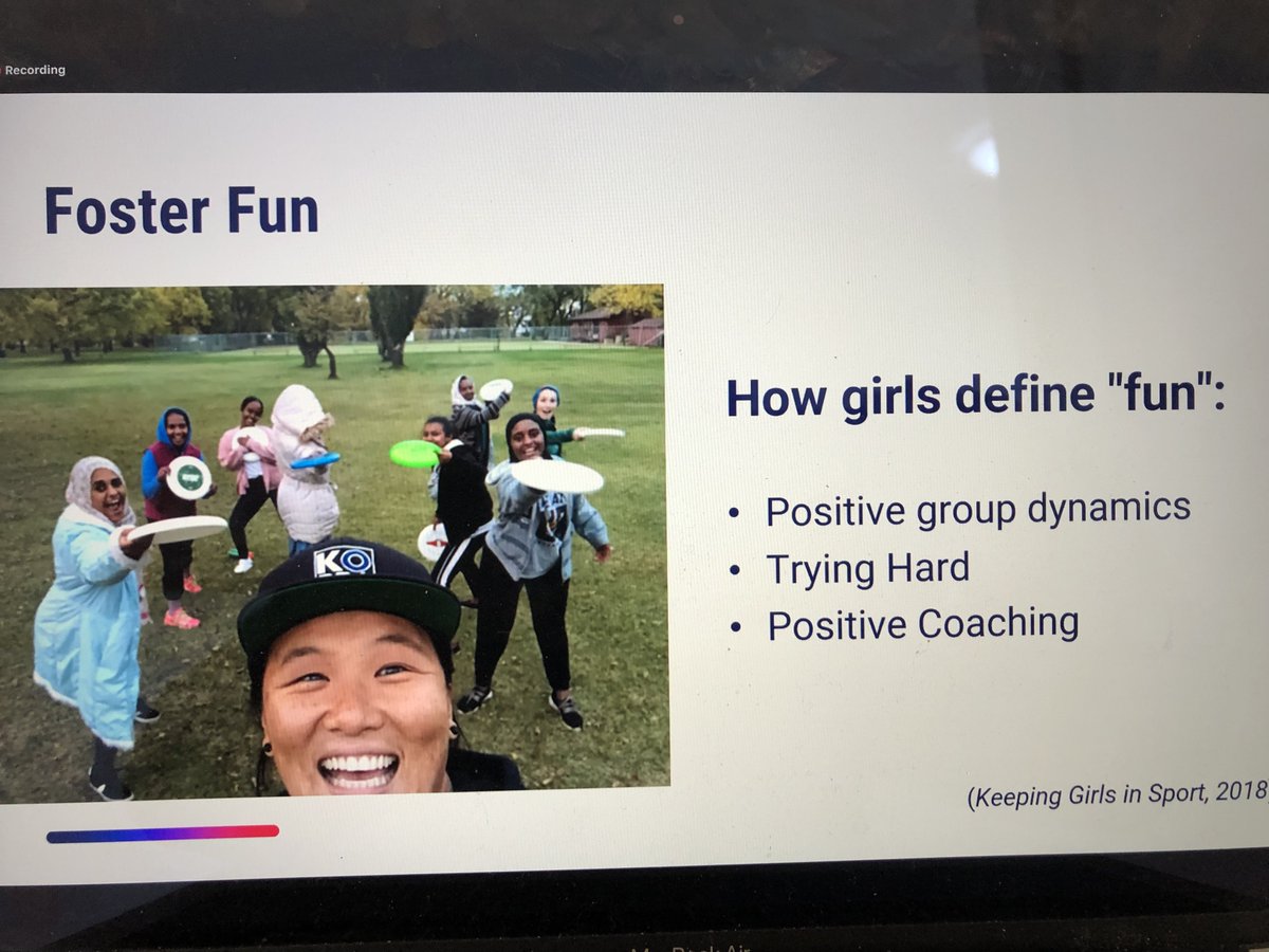 AllisonMcNeill's tweet photo. REALLY enjoyed Vanessa Wallace (Canadian Women in Sport) @WanessaVallace and her session: Coaching Women and Girls. Some sobering statistics - we need to do better Canada! #MakeItFun #CreateASupportiveEnvironment #MadLove https://t.co/CD6ETZQVM5