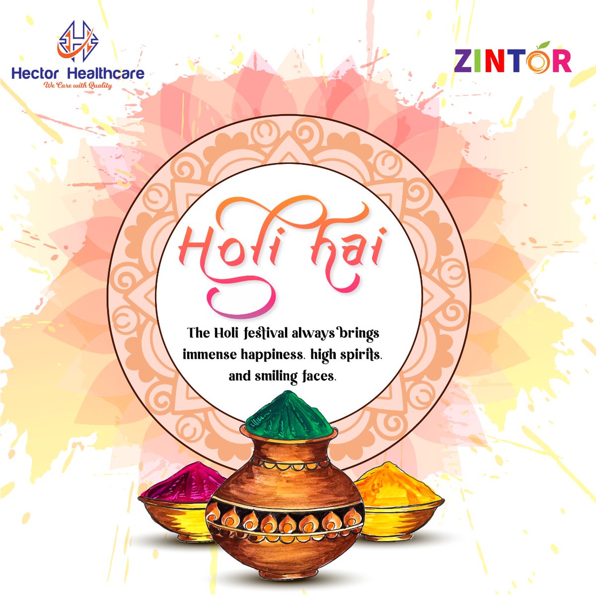 Hector_India's tweet photo. #Holi #Holi2022 #holicelebration #HappyHoli  #HappyHoli2022 #होली #होलिकोत्सव #होलिका #होली2022 #होली 
#HappyHoli Happy Holi 
#HectorHealthcare https://t.co/Mlm1a2lS6r