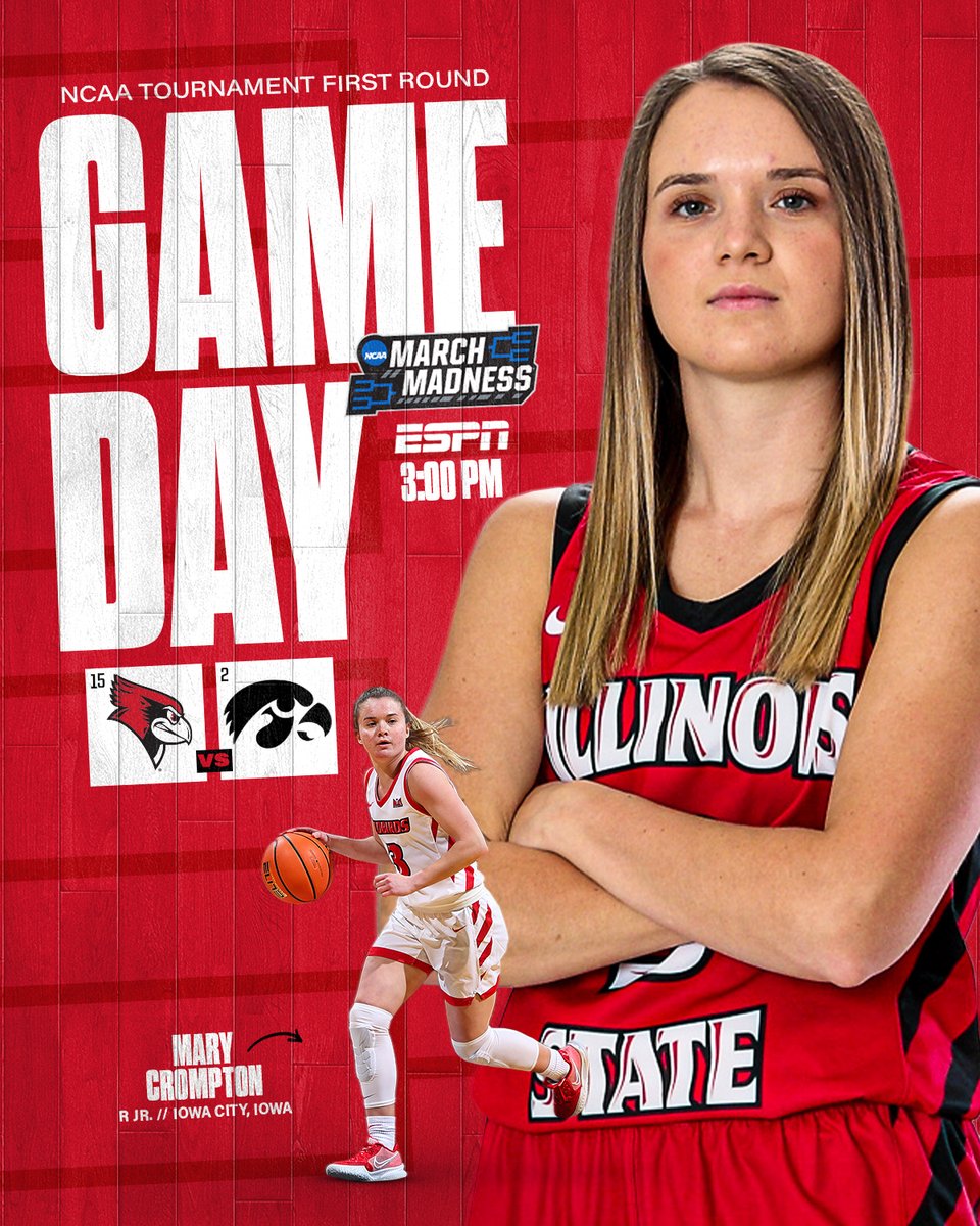 in a dancing mood 💃

🆚 #2 Iowa
📍 Iowa City
⏰ 3 p.m. CT
📺 es.pn/3KZfAqJ
📻 bit.ly/3KZi8Fj
📊 bit.ly/368Tpzp

#MarchMadness