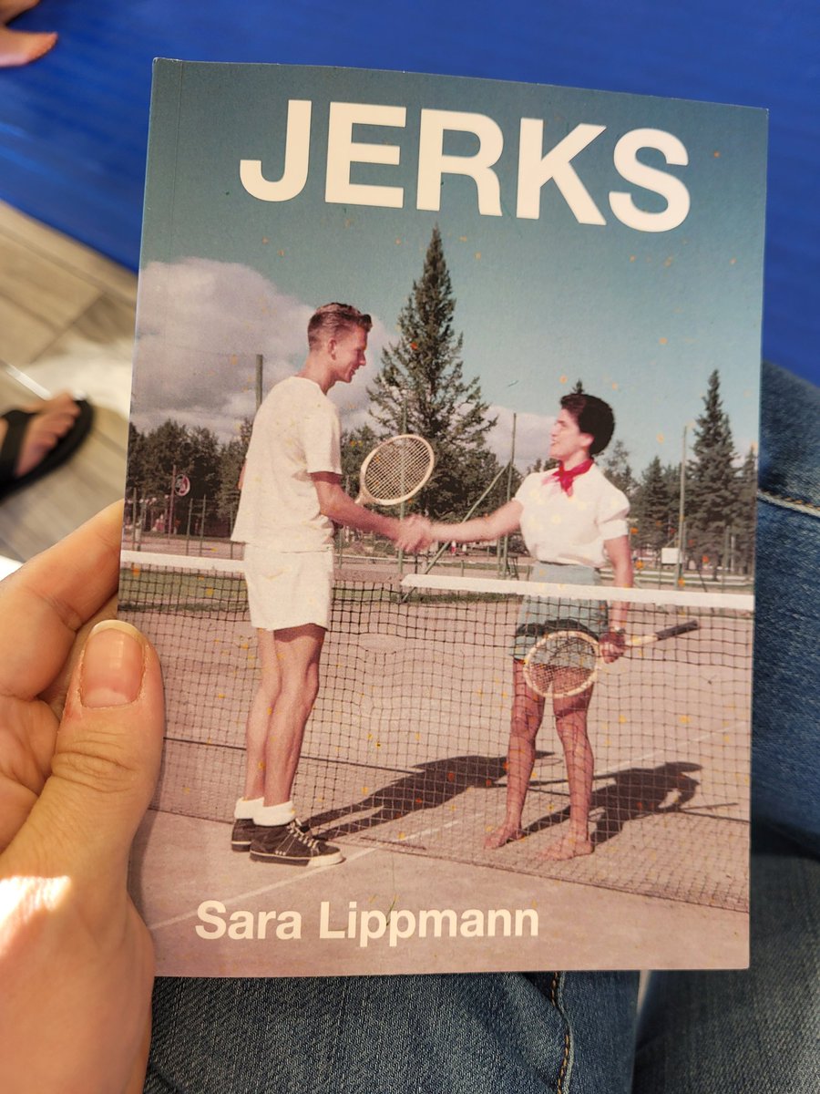 JulesJustWrite's tweet image. Reading this beautiful jerk 😍 @saralippmann