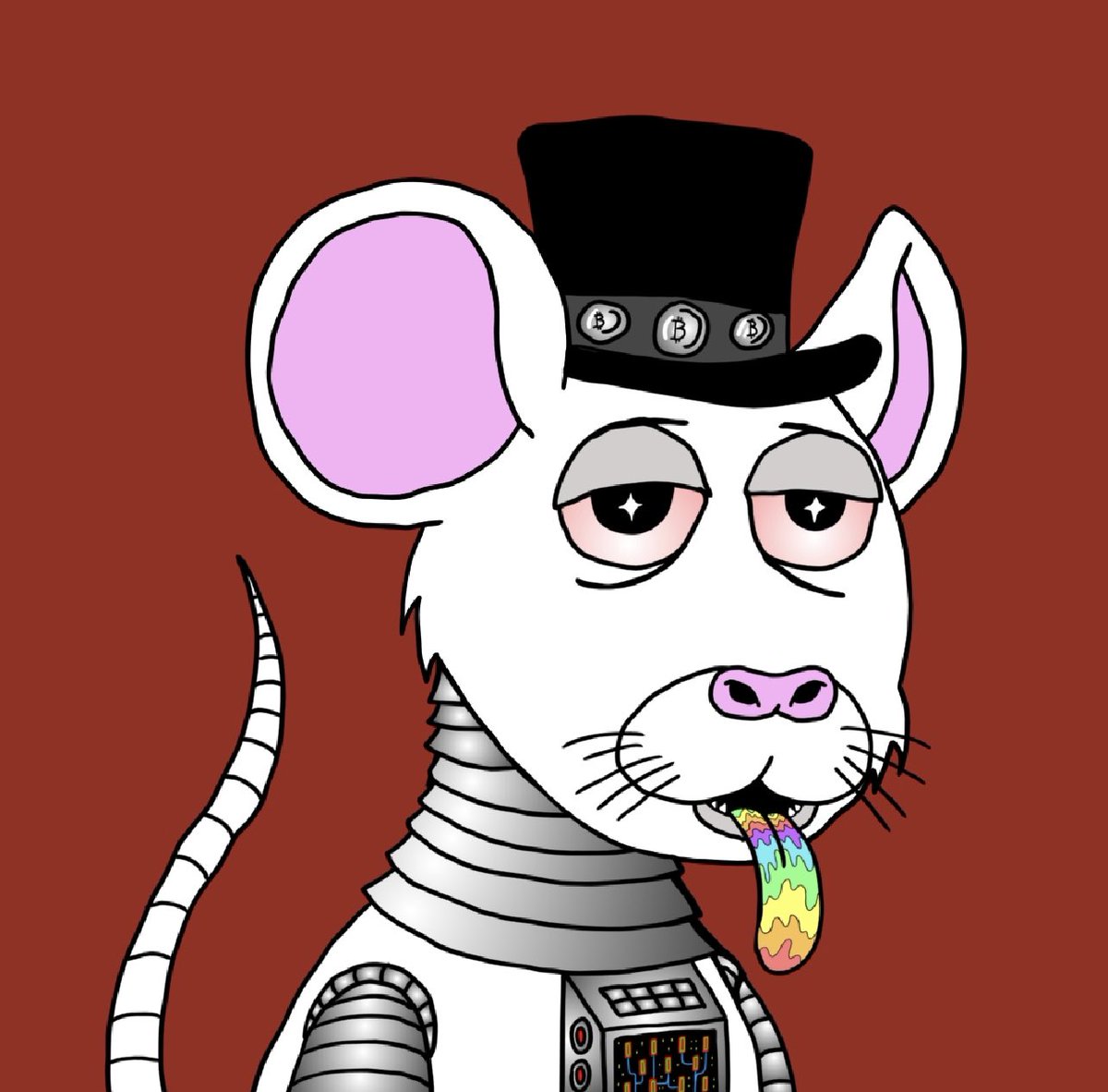 CryptoRats2's tweet photo. @NFTtrendy1 CRYPTO RATS SECRET SOCIETY
✅Was rugged by original owners
✅Community driven
✅Was promoted by Chris Brown https://t.co/aOeRk499gD