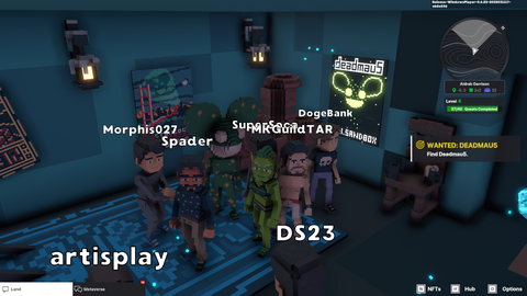sd72714408's tweet photo. @TheSandboxGame @deadmau5 I just participated in the daily #SandboxAlphaS2Contest for a chance to earn up to 1,000 $SAND! Starting March 17 - Selfie with Deadmau5. Check out my screenshot below!
👇 #SandboxAlphaS2 https://t.co/nU4p42d4JC