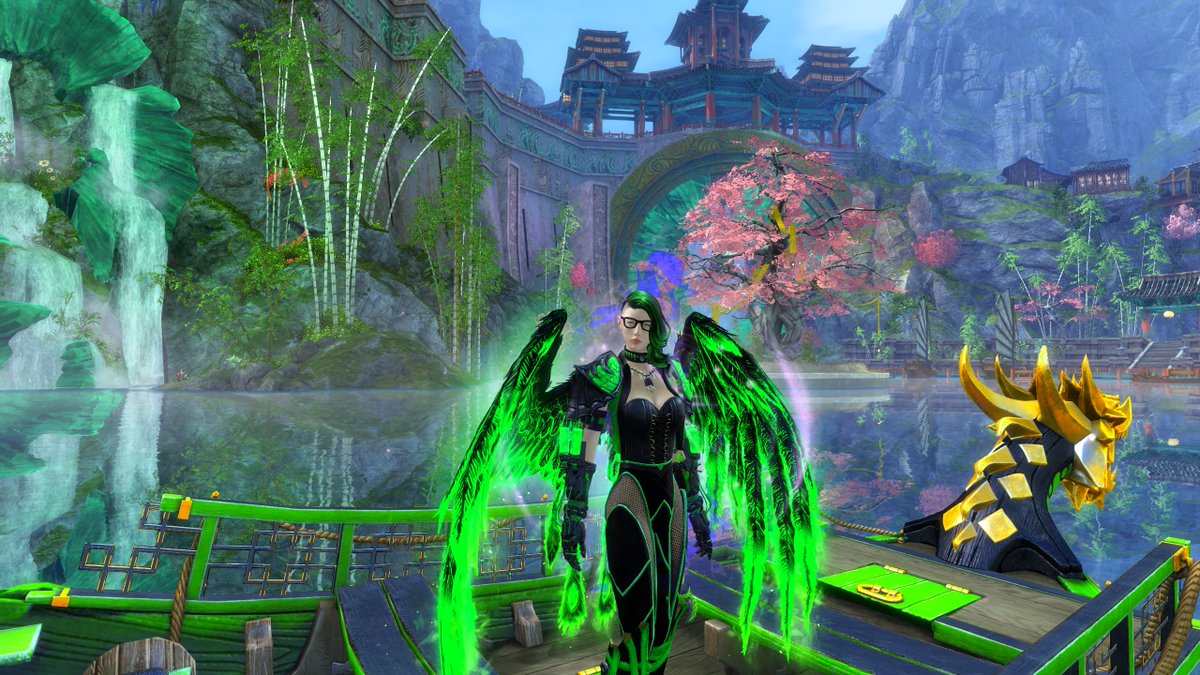 anthrogamer235's tweet photo. I am so in love with the new #GW2 maps in EOD expansion. My new mechanist is having a blast just exploring and enjoying the soundtrack. https://t.co/Ird0J29Fcz