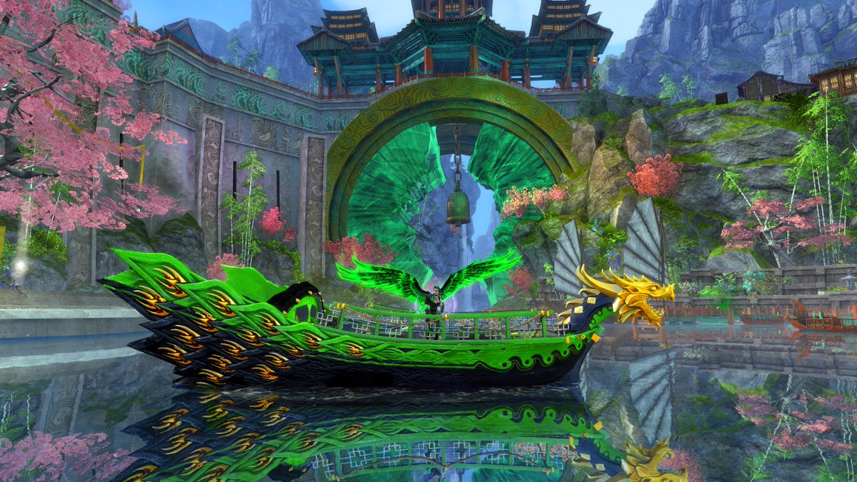 anthrogamer235's tweet photo. I am so in love with the new #GW2 maps in EOD expansion. My new mechanist is having a blast just exploring and enjoying the soundtrack. https://t.co/Ird0J29Fcz