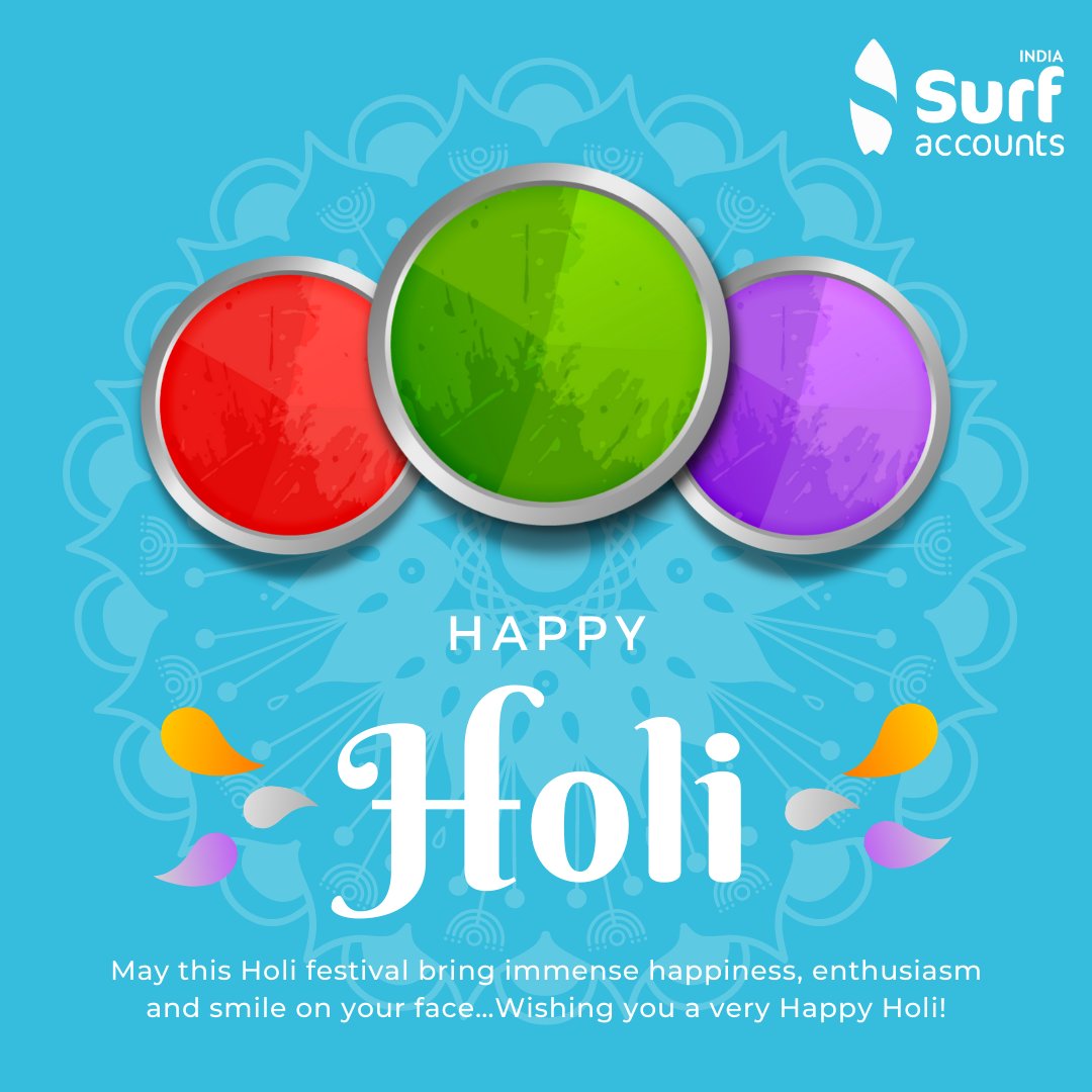May this festival of colors bring prosperity and success to your business.  Enjoy the best of festive times with your dear ones. Happy Holi! 🌈
#HappyHoli #HappyHoli2022 #holi2022 #holihai