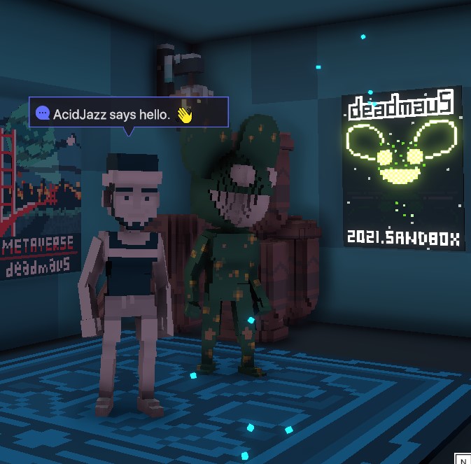 bipo2521's tweet photo. @TheSandboxGame @deadmau5 I just participated in the daily #SandboxAlphaS2Contest for a chance to earn up to 1,000 $SAND! Starting March 17 - Selfie with Deadmau5. Check out my screenshot below!
👇 #SandboxAlphaS2 https://t.co/OPt5jxlqoP
