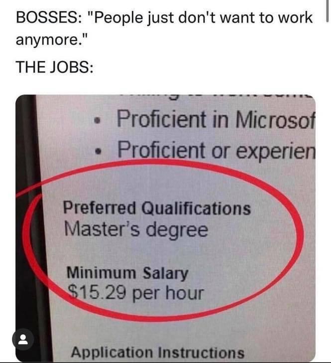 jilevin's tweet photo. There's no labor shortage. There's a LIVING WAGE shortage! https://t.co/GYYMN9gSsI