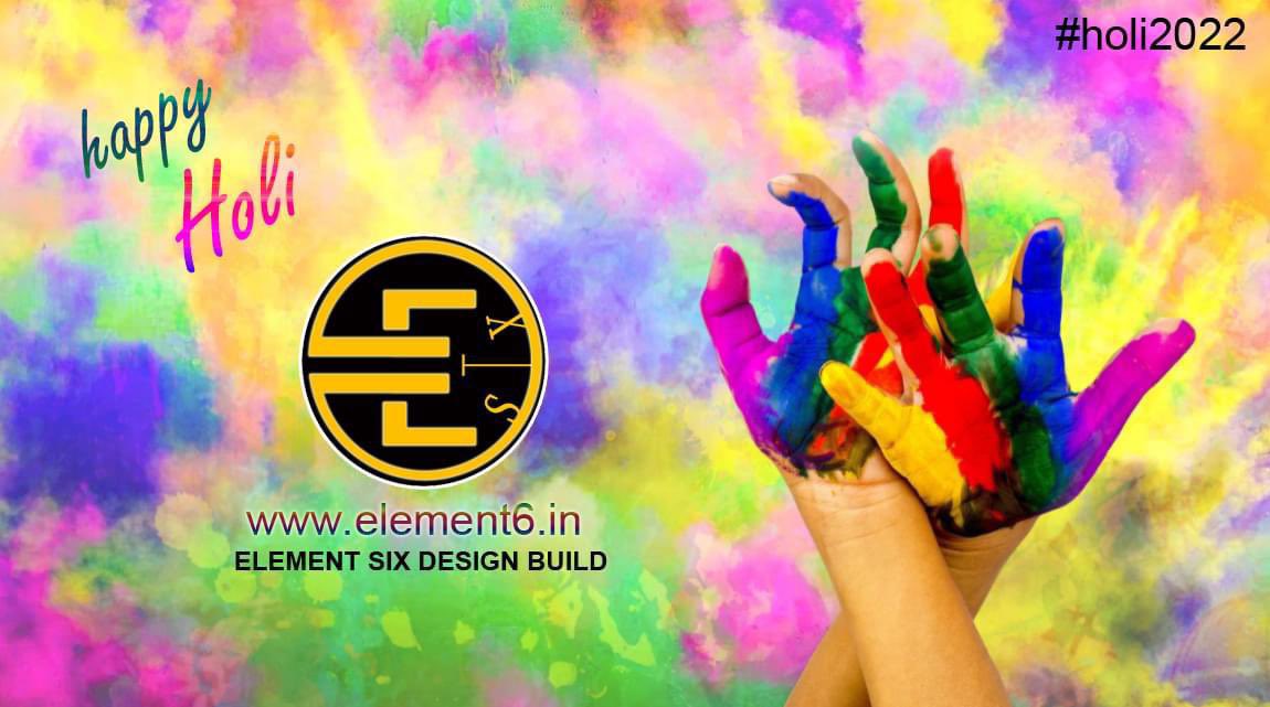 Element6db's tweet photo. Element6 Wishes Happy Holi

#holi2022 #festivaloflove #festivalofcolors #festivalofspring #holikadhan #jajiri #radhakrishna #kamunipunnami #హోళి  #element6 https://t.co/IXKByZD7BZ