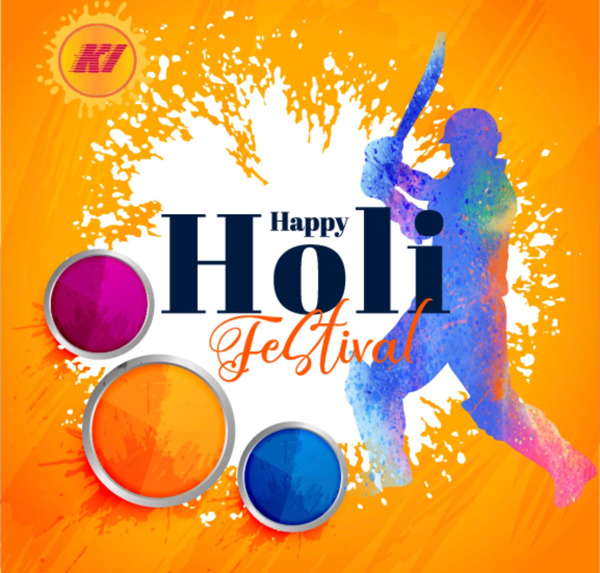 Happy Holi to all. Remember to enjoy the brightness of the colours and al the joyful moments. Hope everyone has a memorable Holi this year. #HappyHoli.