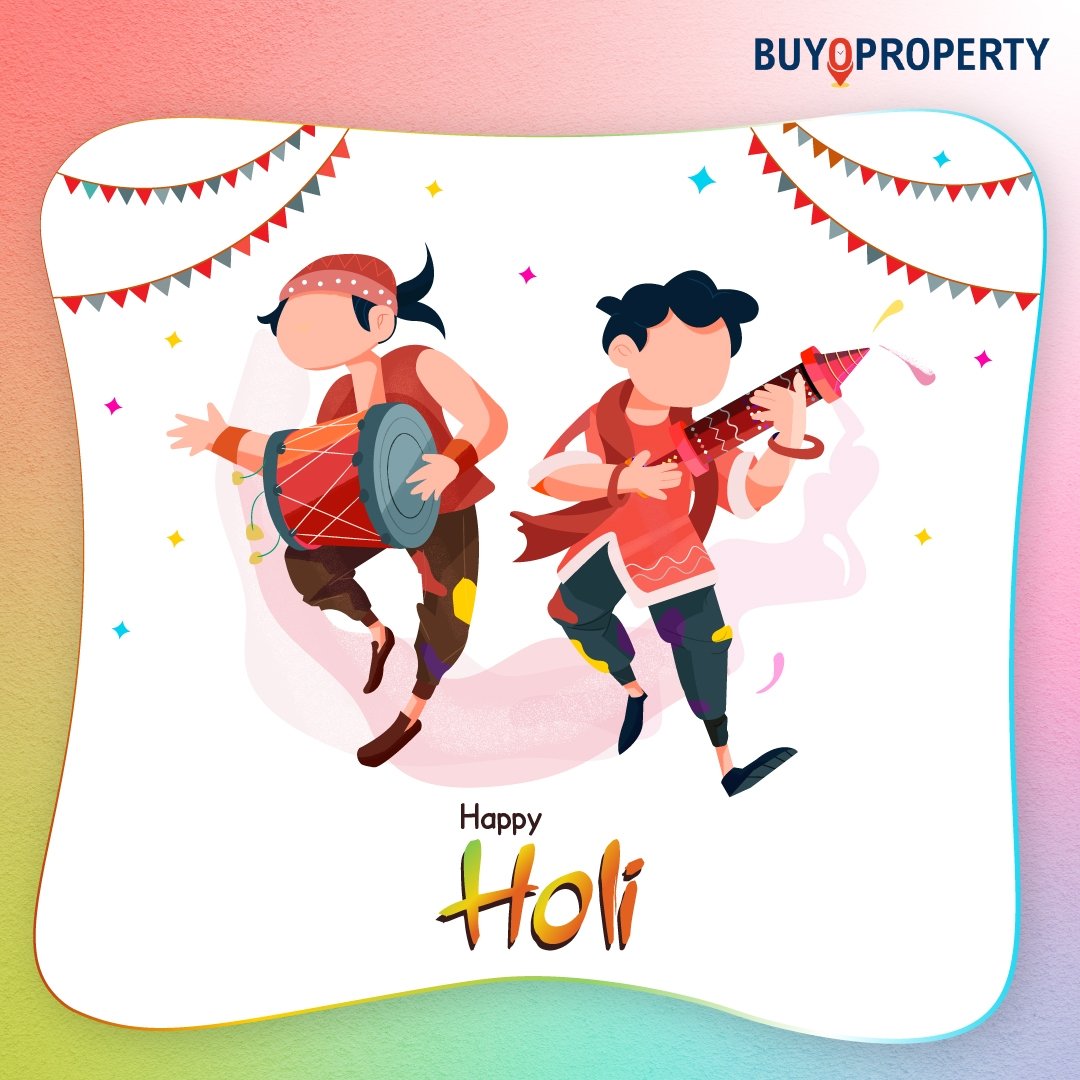 BricSpaces1's tweet photo. BUYOPROPERTY wishes everyone a very Happy Holi!

#holi #holi2022 #festive #BUYOPROPERTY #realestate #homebuying #househunting https://t.co/wfGDQ0OqBM