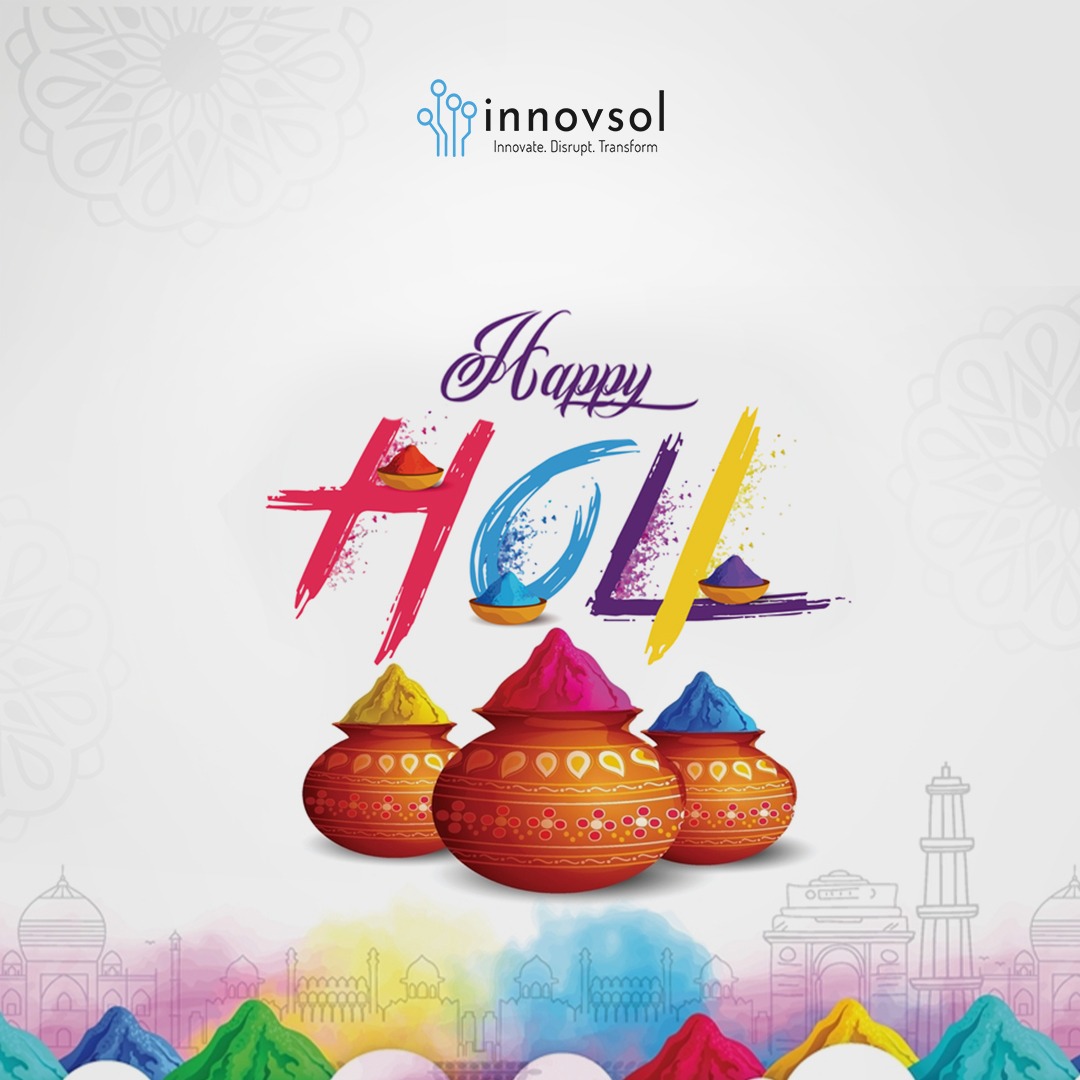 InnovsolSystems's tweet photo. Happy Holi to all you wonderful people!Have a colourful,vibrant and lively festival.#festivals #colourful #festivalofcolours #vibrant #rpa #rpasolutions #clouddevelopment #developers #developersjob #workforcemanagement #bots #people #happyfestivals #positivity #positivevibes https://t.co/zDGK0KD0az