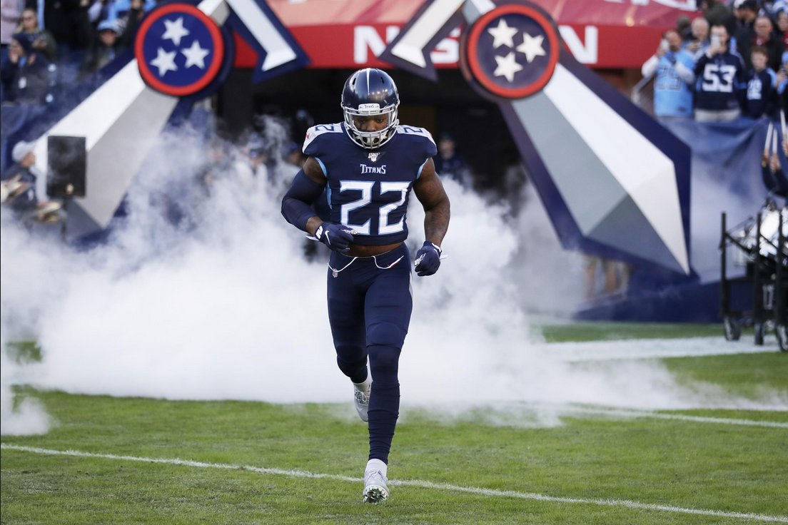 40 Best Titans All Time

3:Derrick Henry RB  @KingHenry_2
 
Drafted in second round of 2016 NFL Draft by Titans. Henry has played six seasons so far has broken many NFL records. Had 2000 yard season in 2020. Has nearly 7000 yards,65 TDs and a 5.0 rushing avg in career so far. https://t.co/Oz0ZhiKvHB