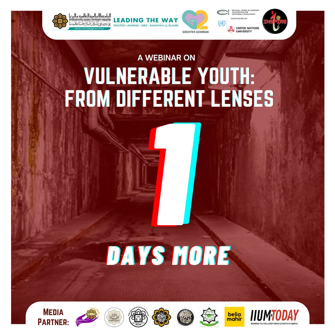 WEBINAR VULNERABLE YOUTH: FROM 
DIFFERENT LENSES‼️ 
💫Do you know how to approach 
vulnerable youths in a proper way? 
💫Would you like to delve into the 
experiences of those who have handled 
this group of people? 
Register now!
📌Link to register󰜶 
bit.ly/VulnerableYout…