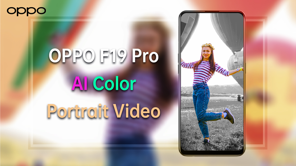 OPPOSriLanka's tweet photo. The OPPO F19 Pro’s AI Color Portrait Video lets the subject of your video stand out in vivid color by changing the background to black and white.

OPPO F19 Pro | Rs. 69,990

Know more: https://t.co/EnQJAiHFwe

Shop Now: https://t.co/iU89AhDiEU 

#OPPOF19Pro #FunWithEveryShoot https://t.co/W6TIOlICXE