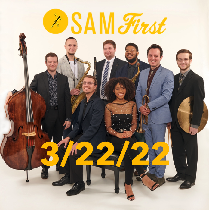 HancockInst's tweet photo. We're celebrating women in jazz in honor of #WomensHistoryMonth! Join us at #SamFirst Tue, March 22 | Two sets: 7:30 &amp; 9pm | Live 21+ &amp; livestream all ages. https://t.co/ePUtEo8Hvd https://t.co/ad4P5XbTJY