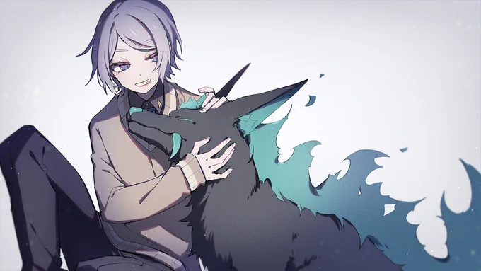 ワシワシ #上弦画 #新月画 