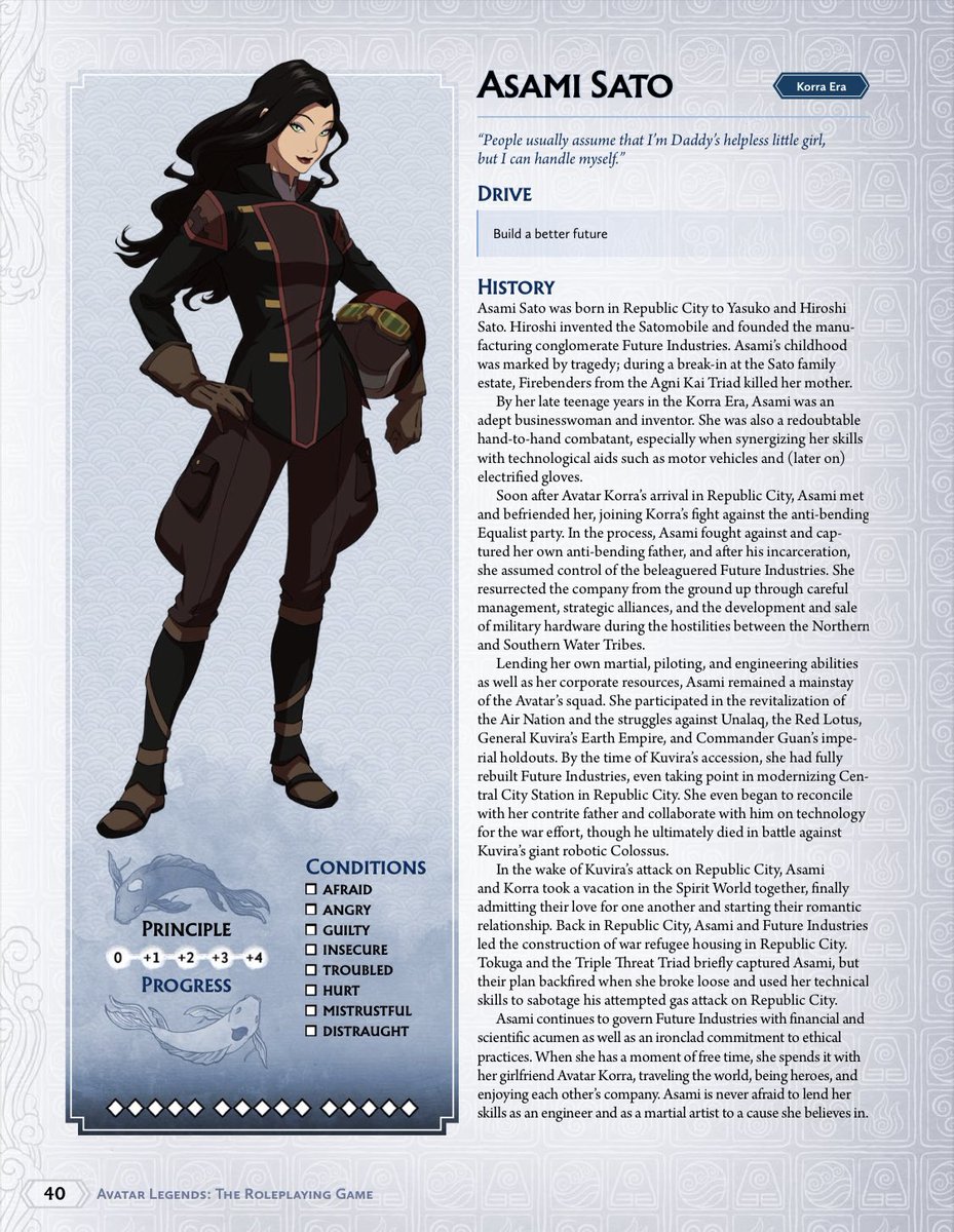 AmyJamiC's tweet photo. Asami Sato from Avatar Legends! #avatar #korra #legendsofkorra #avatarlegends #asami https://t.co/wte9dOleeF